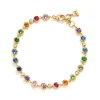 18K RAINBOW LINK BRACELET