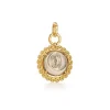18K SEA EAGLE & CRAB PENDANT