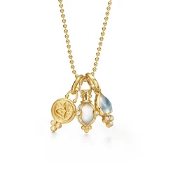 18K SIGNATURE CHARM NECKLACE