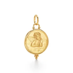 18K SMALL ANGEL PENDANT