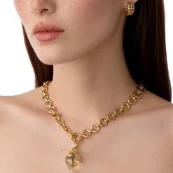 18K SMALL ARCADIA AMULET