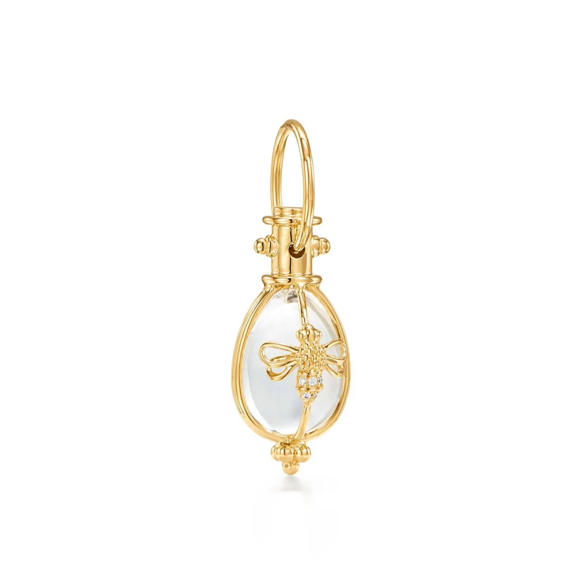 18K SMALL BEE AMULET