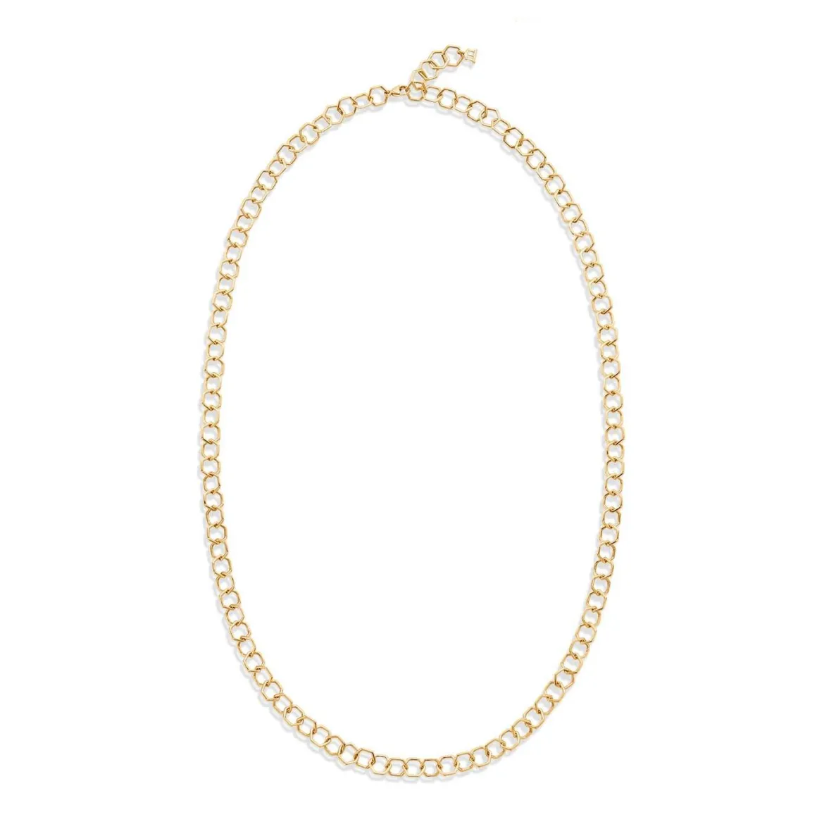 18K SMALL BEEHIVE CHAIN