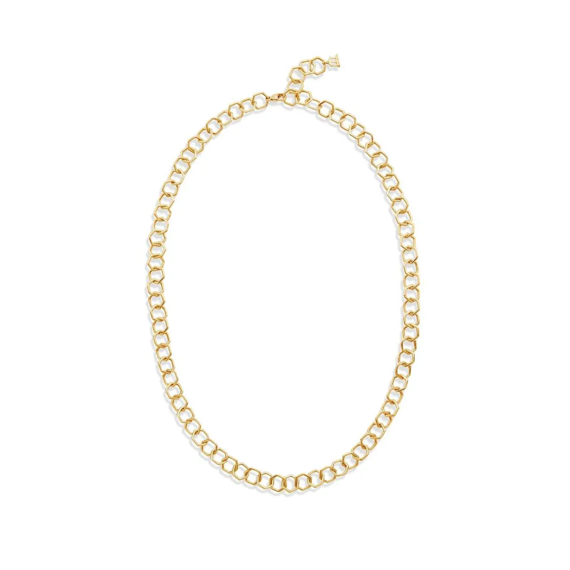 18K SMALL BEEHIVE CHAIN