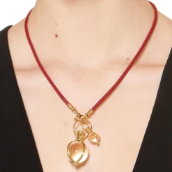 18K SMALL CLASSIC ROUND AMULET
