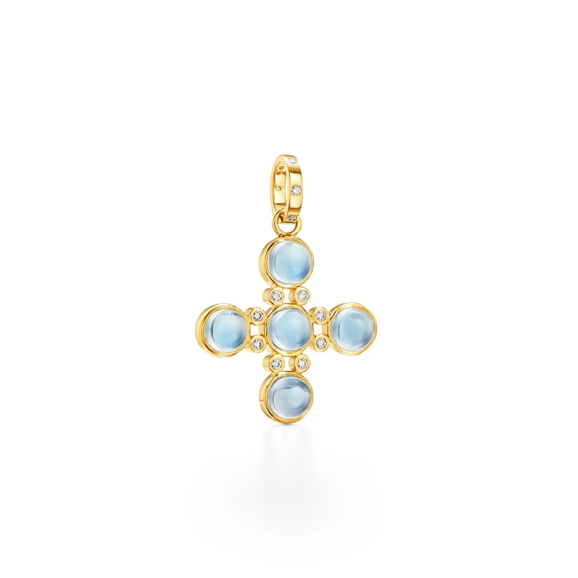 18K SMALL FOUR ELEMENTS CROSS