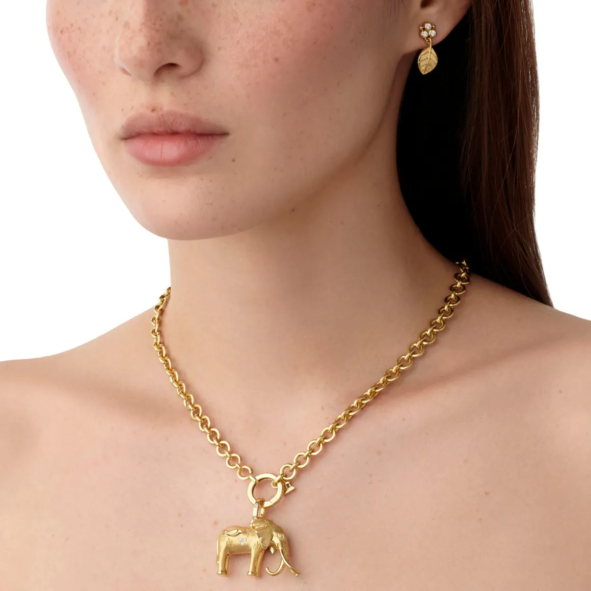 18K SMALL JEAN D'ARC NECKLACE