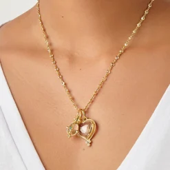 18K SMALL PRECIOUS AMULET