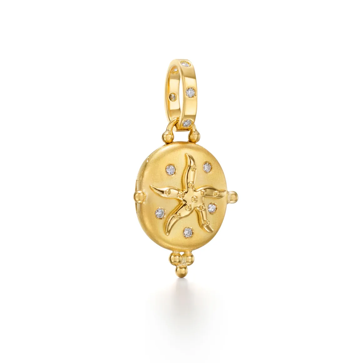 18K SMALL SEA STAR LOCKET