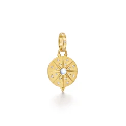 18K SMALL SOLE MANDALA PENDANT