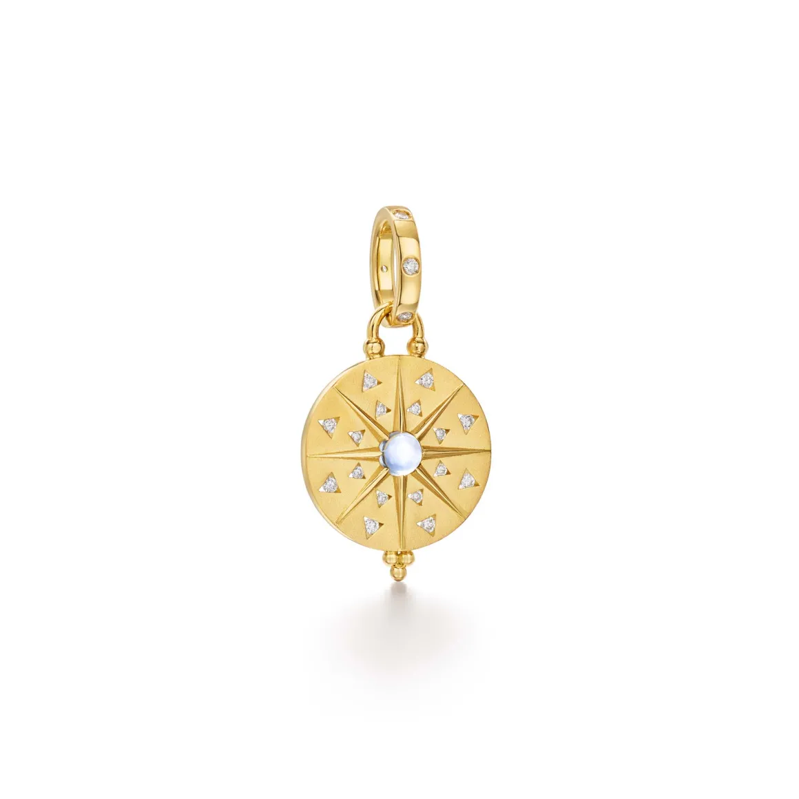 18K SMALL SOLE MANDALA PENDANT
