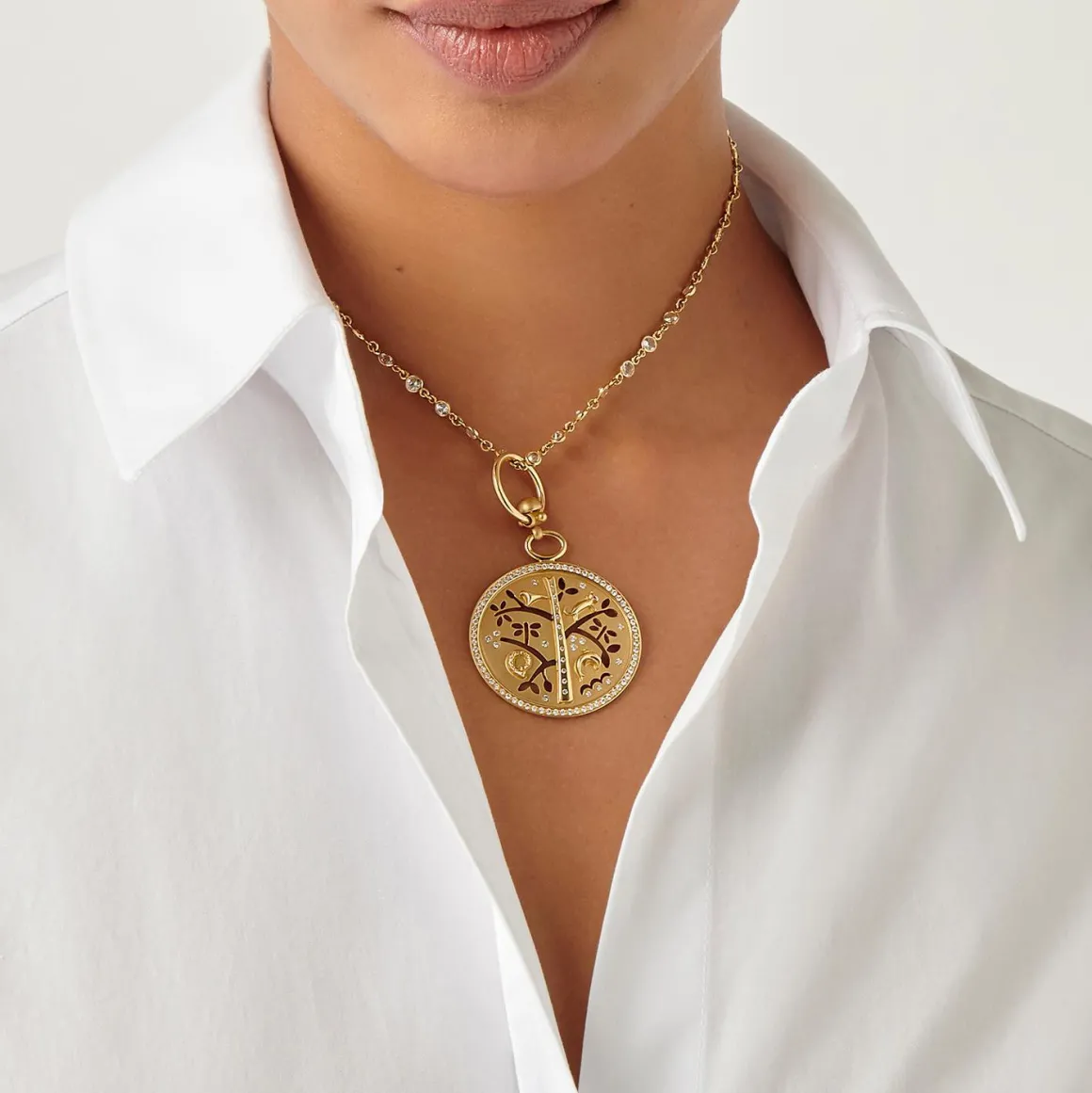 18K SMALL TREE OF LIFE PENDANT
