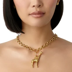 18K SMALL TWIGA GIRAFFE PENDANT