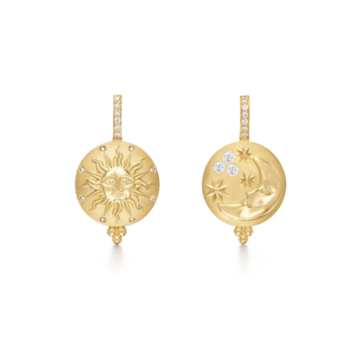 18K SOLE LUNA EARRINGS