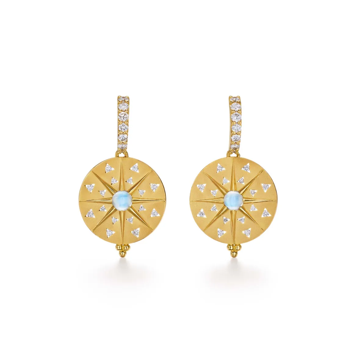 18K SOLE MANDALA EARRINGS