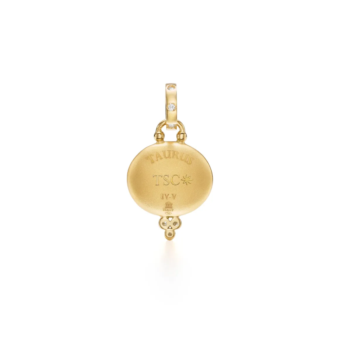18K TAURUS PENDANT