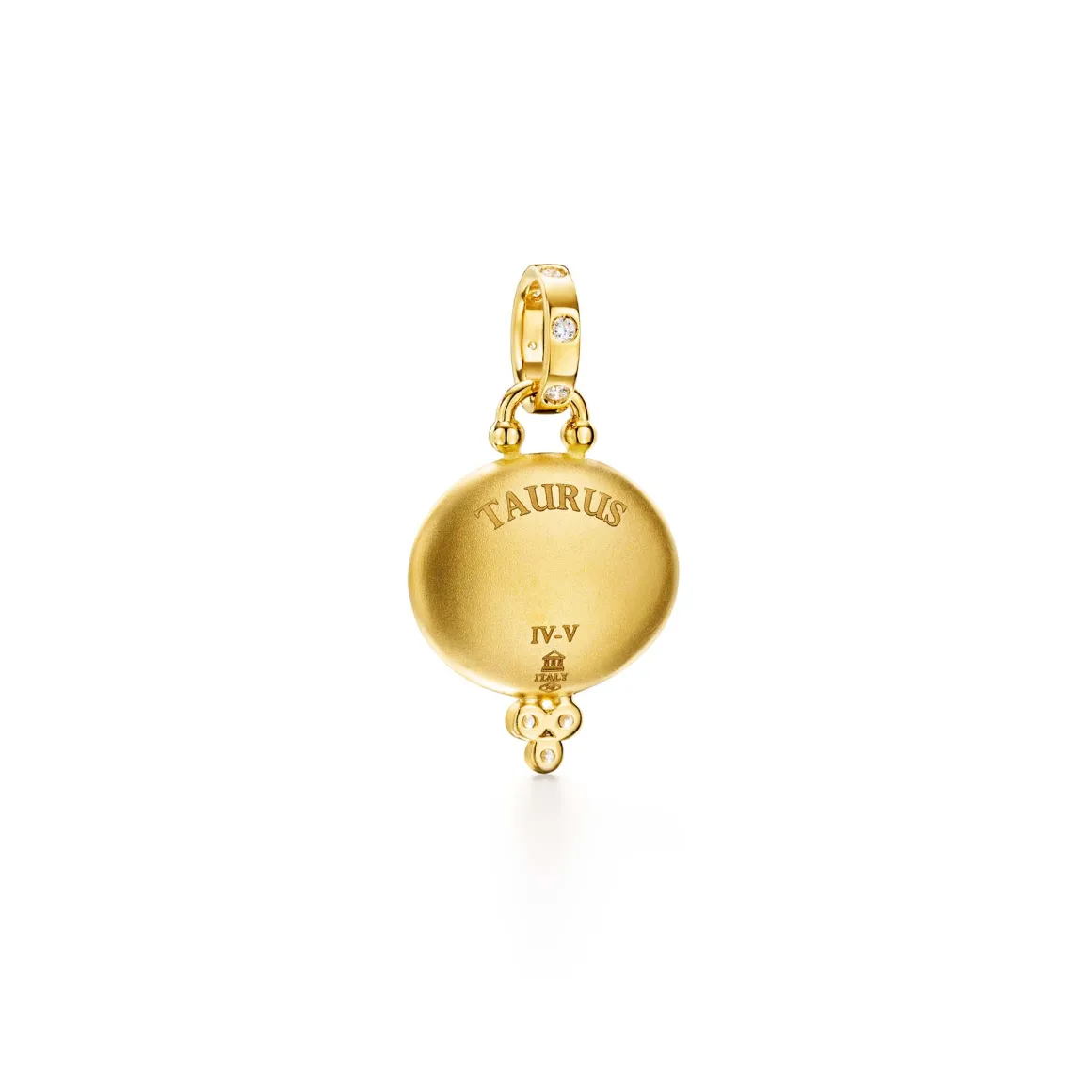 18K TAURUS PENDANT